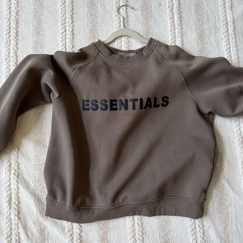 Essentials Brown Sweatshirt